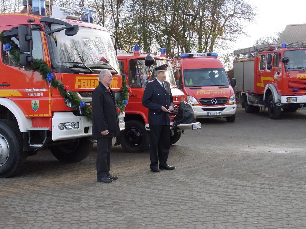 Fahrzeugübergabe LF 10 – Freiwillige Feuerwehr Nordhastedt