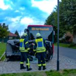 Schrecksekunden in Nordhastedt - Eine Großschadenslage mit 18 Verletzten sorgt für Aufsehen